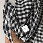 Lane Bryant NWT Black and White Gingham Blouse plus size 26/28 Photo 4