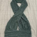 Princess Polly Teal Cross Top Photo 1