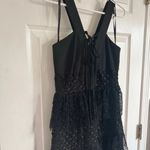 Gianni Bini Halter layered Lace Cocktail Mini Dress Photo 1