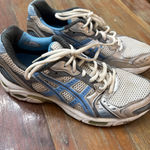 ASICS  GEL-EVOLUTION 4 Athletic Shoes Silver Blue Size 10.5 Womens Duomax Photo 1