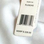 Romeo + Juliet Couture Beaded Geometric Dress White/Orange/Yellow L Photo 10