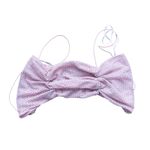 For Love & Lemons  Crop Top Small Pink Rhinestone Coquette Y2K Sparkle Glam Club Photo 2