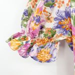 Hello Molly  Womens Cottagecore Boho Open Back Floral Spring Katie Mini Dress M Photo 6