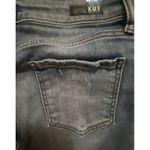 Kut From The Kloth  Denim Jeans Reese High Rise Crop Straightleg Raw Hem‎ Size 8 Photo 1