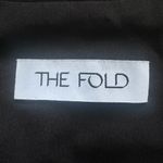 The Fold London Clever Crepe Kimono Jacket Short Sleeve Tie Waist Navy Sz 8 Blue Photo 7