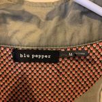 Blu Pepper  Army green and knit vest jacket Photo 2