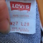Levi's Vintage  80s 701 Student Fit Jeans Photo 7