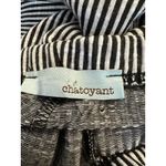 Chatoyant Striped elastic waist wide leg Flare Pants Size S Photo 1