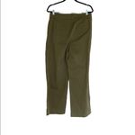 Gap NWOT High Rise Barrel Khaki Pant Dark Olive Green SZ-8 Photo 3