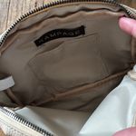 Rampage versatile neutral Cream ivory Crossbody belt Bag with gold accents Photo 2