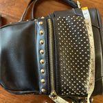 Bebe Black Backpack with Gold Studs Photo 4