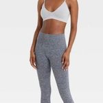 Colsie Women's Ribbed Leggings Gray Cotton Stretch Pull Photo 9