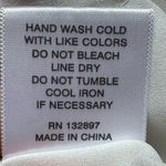 No Tag White Sheer Lace Pleated Sleeveless V Neck Blouse Sz L. Size L Photo 7