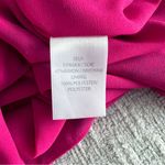 Tanya Taylor Hot Pink Velvet Floral Ruffle Women's Top Photo 9