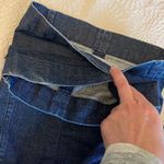 Chadwick's Womens Flare Jeans Mid Rise Dark Wash Cotton Stretch Blue Size 8 Photo 9