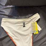 ONEONE Anthropologie Gwenyth Colorblock Bikini Bottoms Large Orange Photo 6