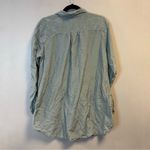 CP Shades Teton Tunic Top in Light Teal Cotton Silk Blend Sz M EUC Style 798 Photo 5
