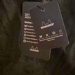 Mangdiup Womens Black Bodysuit L Large V Neck Bust 38” NWT New One Piece Photo 1