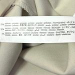 ZARA Women's Off White High Waisted Pleated Straight Trouser Dress Pants Size S Photo 5