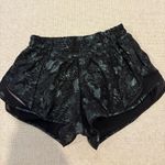Lululemon Black Metallic Hotty Hot Shorts Photo 0