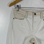 frame denim FRAME Le High Straight Crop Jeans‎ Blanc Multi Colorblock Denim Womens 27 Casual Photo 9