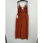 Billabong  Lace & Lies Rust Jumpsuit Small NWT Crochet‎ Trim Boho Photo 2