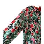 BLANKNYC Revolve Petal To The Metal Jacket in Leaf Print SZ S Green Photo 3