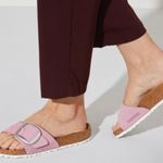 Birkenstock Madrid Big Buckle Silver Photo 2