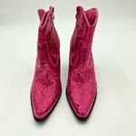 Helen’s Heart Fuschia Short Bling & Embroidered Boots Size 10 Pink Photo 1