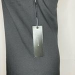 Lulus NWT  X-Small Black Scalloped Halter Dress Photo 4