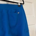 FIGS Yola Yoga Scrub Pants Royal Blue Womens Scrubs Size Large Comfort Work Pant Photo 5