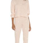 Michael Lauren Machael Lauren Sweatpants women’s XS Peach Nate Crop Mini Suns Pants $97.00 Photo 0