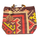Panache  Boho Gypsy Long Large Lima Tote Aztec Southwestern Tapestry‎ Photo 0
