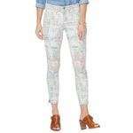 NYDJ NEW Ami Ankle Skinny Jeans Paisley Size 10 Photo 3