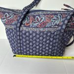 Vera Bradley Vintage  Floral Purse classic navy Photo 8