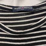 Brandy Melville Black & Beige Striped Sleeveless Tank Photo 1