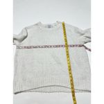 Old Navy Women's Long Sleeve Crew Neck Pullover Sweater White Size Large Photo 7