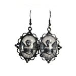 Handmade Gothic Victorian Lilith The Forbidden Winged Monkey Earrings Photo 1