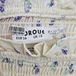 Glamorous Maternity Bloom Romper‎ US 6 Yellow Motif Purple Size undefined Photo 5