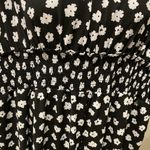 Adyson Parker black and white romper wide legs smocked waistband 5 G Size 1X Photo 3
