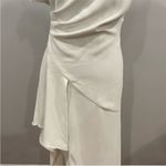Elliatt  Pallas Asymmetrical Dress in White Small S Photo 3