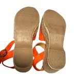 Universal Threads - Orange Espadrille Wedge Size 6 Photo 5