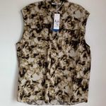 NWT Samsoe Samsoe Tea Shirt Top in Camo Clay Size XL Photo 3