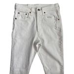 Levi's 501 Premium Skinny Distressed Jeans White Size 24 Photo 7