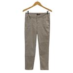 Crosby Mid Rise Plaid Ankle Length Skinny Leg Trouser Pants Size 4 Photo 2