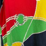 Vintage Lauren Ralph Lauren Polo Shirt Colorful Nautical Preppy Old Money XL Yellow Photo 4
