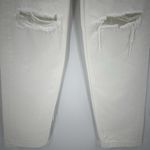 ZARA  High Rise Slim Leg Mom Ankle Rigid Jeans‎ White Denim Women’s Size 0 NWT Photo 4