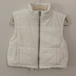 Thread & Supply white Cream Puffer Vest Size XS Photo 0