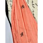 Free People  Crushin On You Cotton Beaded Striped Dress Photo 7