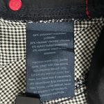 Tommy Hilfiger ‎ Womens Black White Houndstooth Stretchy Knit Dress Pants Photo 10